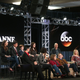 Executive producers and cast members of the Roseanne show onstage during the ABC Television/Disney portion of the 2018 Winter Television Critics Association Press Tour at the Langham Huntington, Pasadena, on Jan. 8, 2018, in Pasadena, Calif.